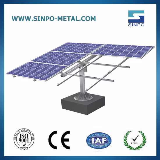 Customization Dual Axis Solar Tracker 2 Axis Solar Tracking System