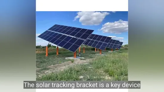 PV Solar Tracking Bracket Solar System Ground Dual Axis Solar Mounting System