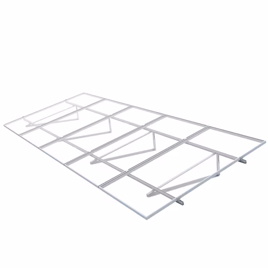 ベストデザインのソーラーパネル平屋根取付型ソーラー平屋根ラック取付システム