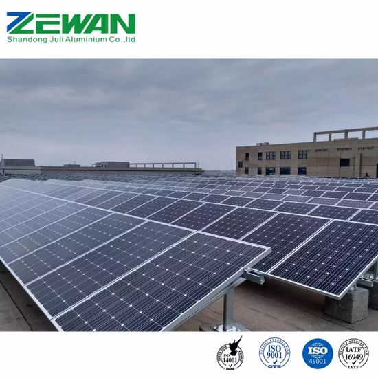 優れた品質のPVモジュール用アルミニウム押出プロファイルソーラーパネルフレーム